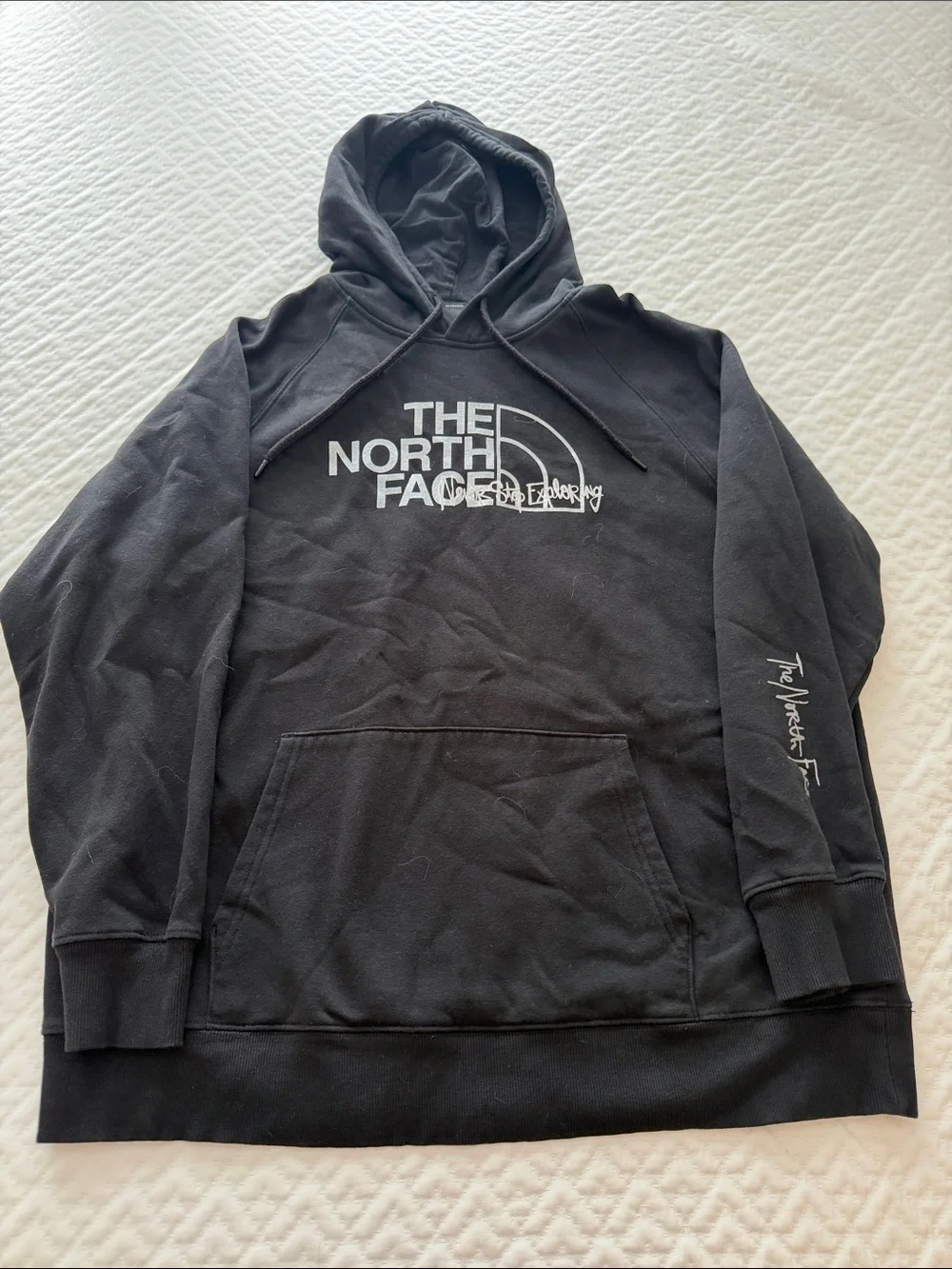 The North Face Black Logo Pullover Hoodie - Men's